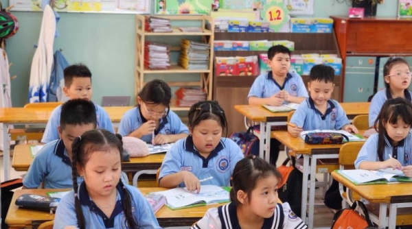 TP. Hồ Chí Minh bắt đầu thực hiện học bạ số cho gần 133.000 học sinh lớp 1