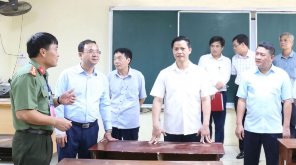 Bắc Ninh: Chủ động phương án xử lý tình huống thời tiết xấu tại kỳ thi tốt nghiệp THPT