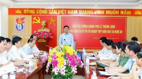 Gần 37.000 thí sinh bước vào kỳ thi tốt nghiệp THPT năm 2024 tại Nghệ An