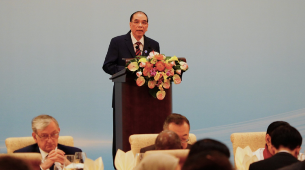 Nguyên Tổng Bí thư Nông Đức Mạnh dự sự kiện tại Bắc Kinh, Trung Quốc