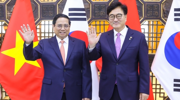 Chủ tịch Woo Won Shik: Hàn Quốc sẽ hợp tác chặt chẽ cùng Việt Nam thúc đẩy hợp tác về an ninh kinh tế, kết nối nguồn nhân lực
