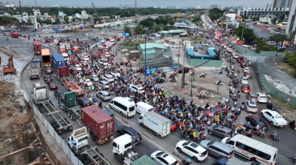 TP. Hồ Chí Minh: Điều tiết giao thông tại khu vực nút giao An Phú