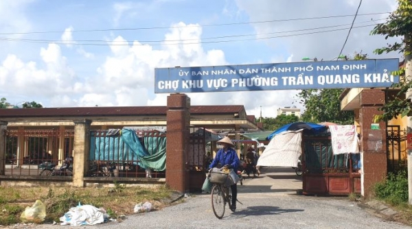 Quyết tâm dẹp “chợ cóc” Trần Quang Khải, Nam Định