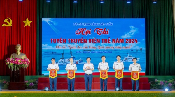 Sôi nổi hội thi "Tuyên truyền viên trẻ Cảnh sát biển năm 2024" khu vực phía Nam