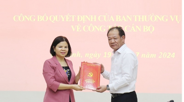 Bắc Ninh: Công bố Quyết định chuẩn y chức danh Bí thư Huyện ủy Gia Bình