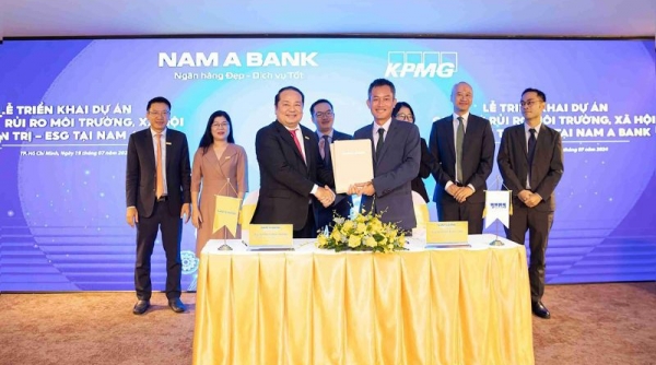 Nam A Bank triển khai Dự án quản lý rủi ro môi trường, xã hội và quản trị - ESG