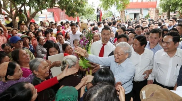 Tổng Bí thư Nguyễn Phú Trọng - Nhà lãnh đạo được nhân dân yêu mến