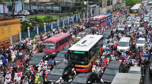 Trong những ngày Quốc tang, cấm ô tô tải, xe khách vào trung tâm Hà Nội