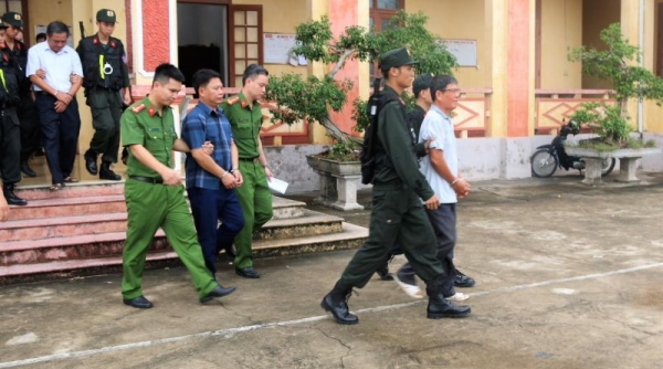 Nam Định: Khởi tố, bắt tạm giam 3 bị can nguyên lãnh đạo xã Nghĩa Thành