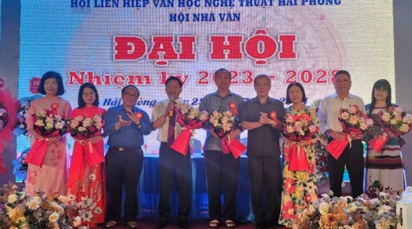 Đại hội Hội Nhà văn TP. Hải Phòng nhiệm kỳ 2023 – 2028 diễn ra thành công tốt đẹp