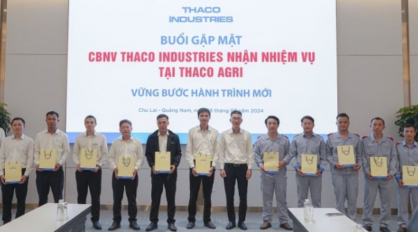 THACO INDUSTRIES tổ chức buổi gặp mặt CBNV nhận nhiệm vụ tại các KLH THACO AGRI