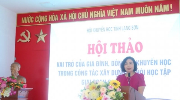 Lạng Sơn: Nâng cao vai trò của gia đình, dòng họ khuyến học trong công tác xây dựng xã hội học tập