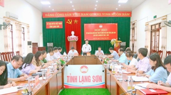 Họp báo thông tin về Đại hội đại biểu MTTQ Việt Nam tỉnh Lạng Sơn lần thứ XV, nhiệm kỳ 2024 – 2029