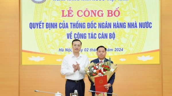 Ông Lại Hữu Phước giữ chức vụ Phó Chánh Thanh tra, giám sát ngân hàng nhà nước