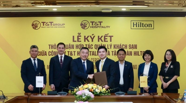 T&T Group hợp tác cùng Hilton mang thương hiệu khách sạn hàng đầu thế giới về ĐBSCL