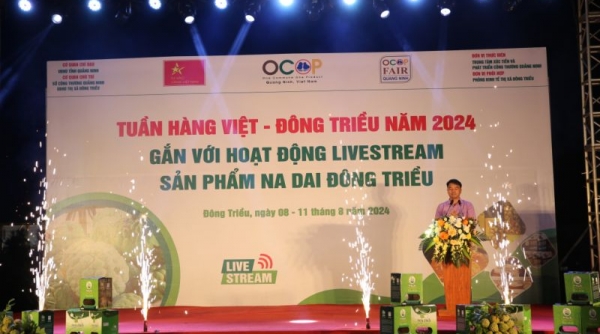 Quảng Ninh: Khai mạc Tuần hàng Việt tại thị xã Đông Triều