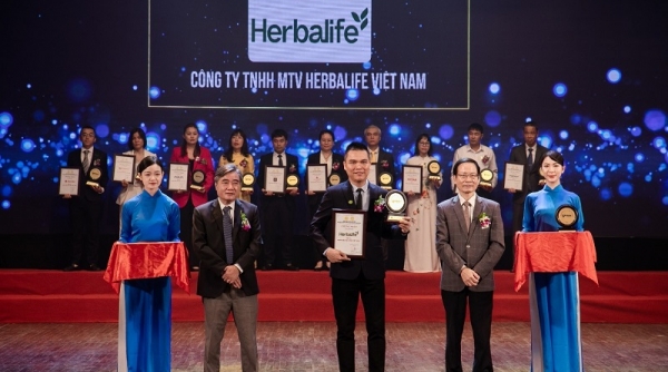 Herbalife Việt Nam đạt Chứng nhận Nhãn hiệu nổi tiếng - Nhãn hiệu cạnh tranh Việt Nam năm 2024