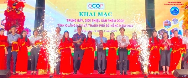 Hơn 200 sản phẩm thương hiệu OCOP đặc trưng của Quảng Nam, Đà Nẵng hội tụ