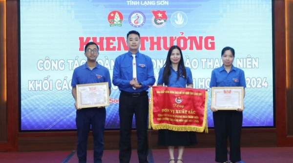 Lạng Sơn: Tổng kết công tác Đoàn, Hội, Đội và phong trào thanh thiếu nhi trường học, năm học 2023 - 2024