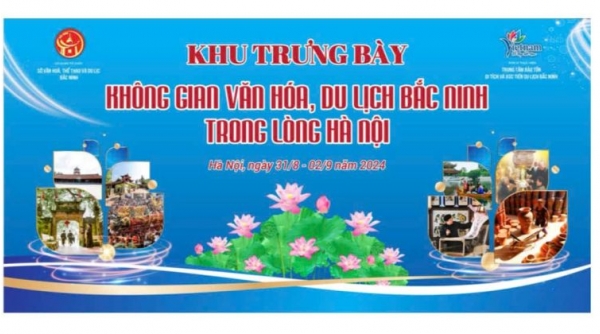 Trưng bày không gian Bắc Ninh trong lòng Hà Nội tại Làng Văn hóa - Du lịch các dân tộc Việt Nam