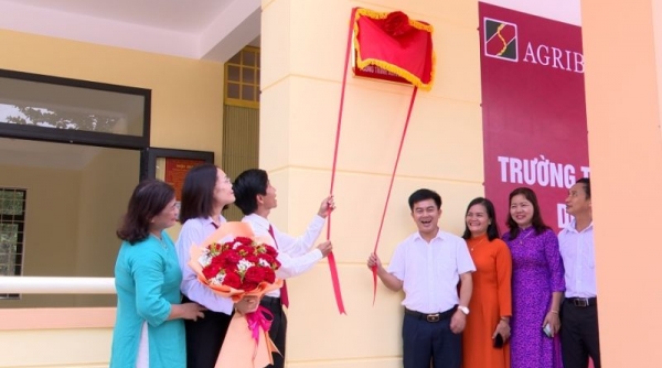 Khánh thành trường Tiểu học và Trung học tại Quảng Trị do Agribank tài trợ