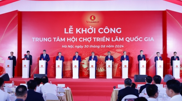 Thủ tướng dự khởi công Trung tâm Hội chợ được kỳ vọng là điểm đến quốc tế cho các sự kiện thương mại, triển lãm hàng đầu toàn cầu