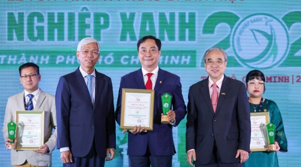 EVNHCMC: Lần thứ hai liên tiếp nhận danh hiệu “Doanh nghiệp xanh thành phố Hồ Chí Minh”