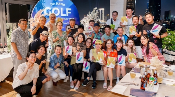 Đoàn famtrip lữ hành golf quốc tế khảo sát Đà Nẵng