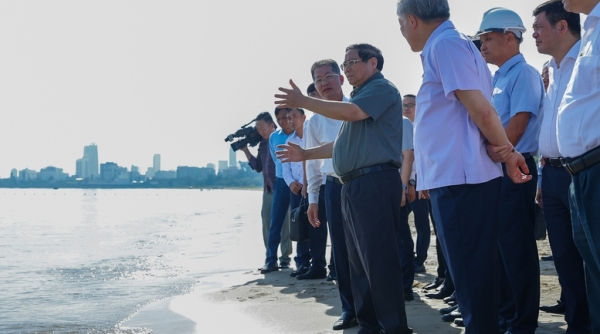 Thủ tướng Phạm Minh Chính khảo sát một số công trình, dự án trọng điểm tại Đà Nẵng