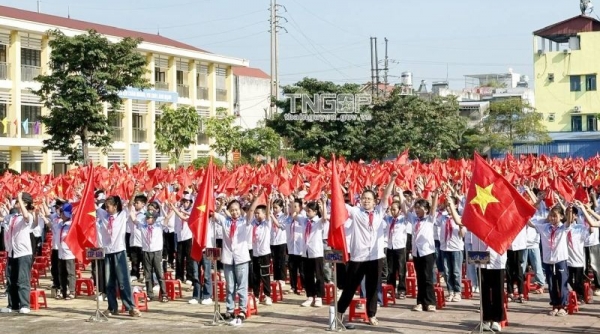 Thái Nguyên tưng bừng khai giảng năm học 2024 - 2025