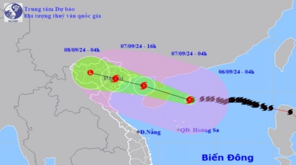 Siêu bão Yagi sắp đổ bộ, nhiều địa phương cho học sinh nghỉ học