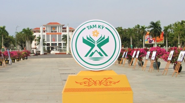 Thành phố Tam Kỳ công bố logo riêng