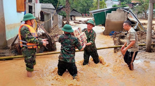 Xuất cấp gạo dự trữ cho Bộ Quốc phòng, Bộ Công an hỗ trợ các địa phương bị ảnh hưởng bão số 3