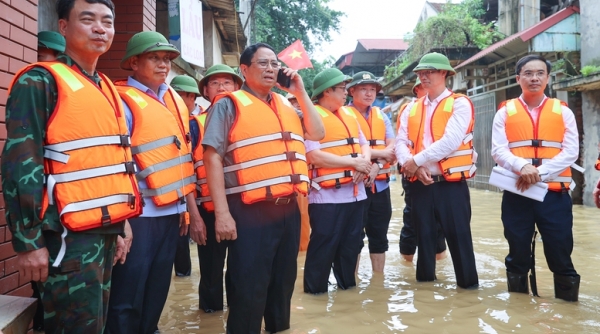 Thủ tướng chỉ đạo bảo đảm an toàn đê điều, hồ đập, phát hiện, xử lý kịp thời các sự cố ngay từ giờ đầu