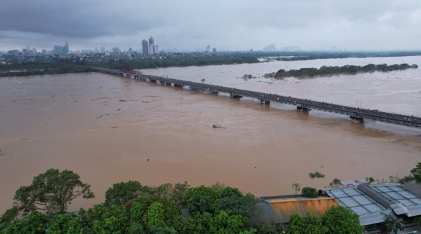 Tập trung ứng phó lũ lớn, đảm bảo an toàn đê điều trên các sông ở Bắc Bộ