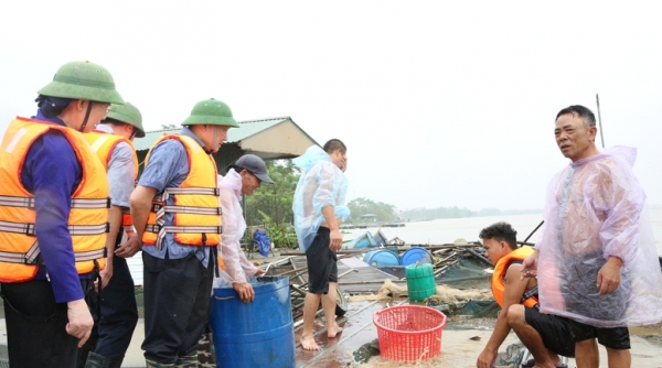 Phó Thủ tướng Thường trực Nguyễn Hòa Bình: Hà Nam cần tiếp tục gia cố các điểm đê xung yếu