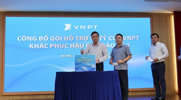 VNPT triển khai gói hỗ trợ khắc phục hậu quả cơn bão số 3 trị giá 50 tỷ đồng