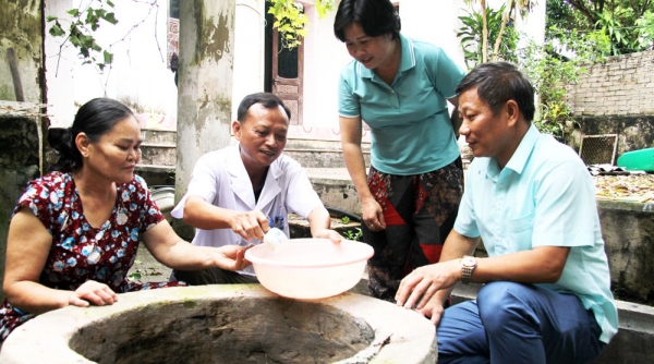 Bắc Giang chủ động triển khai các biện pháp vệ sinh môi trường, phòng ngừa dịch bệnh sau lũ