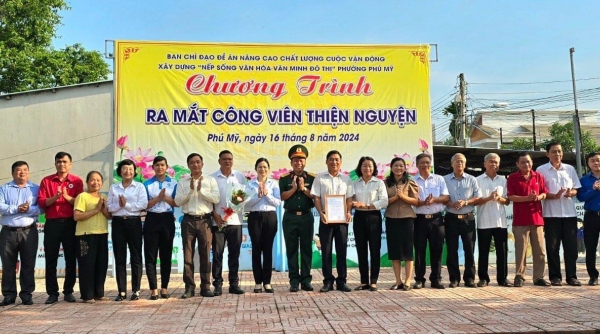 ‘Công viên thiện nguyện’ - nhiều mảnh đời khó khăn đã được kết nối, sẻ chia