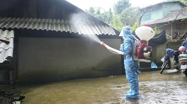 Triển khai biện pháp phòng chống dịch bệnh sau mưa lũ tại thị xã Sa Pa