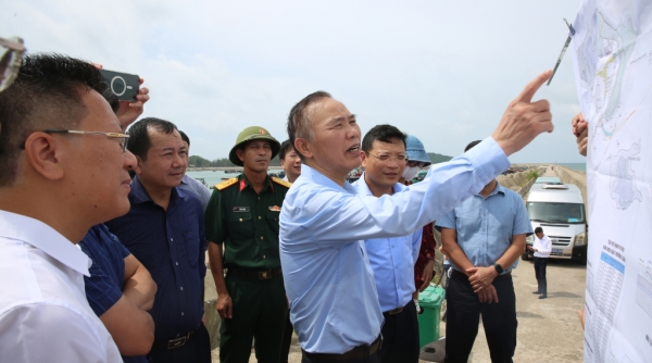 Quảng Ninh: Sớm hoàn thiện Khu neo đậu tránh trú bão cho tàu cá đảo Cô Tô