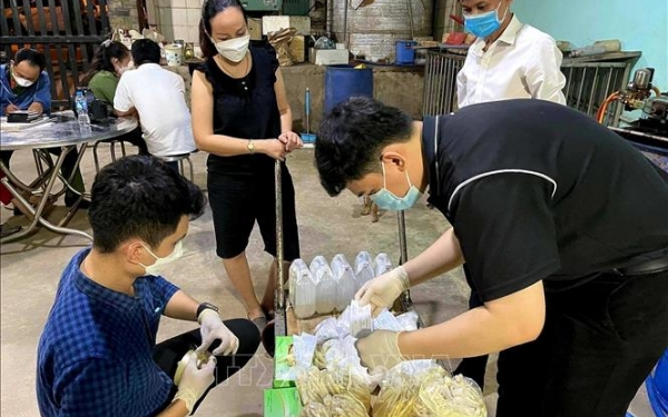 Công an TP Hồ Chí Minh: Thu giữ hơn 4 tấn ngó sen ngâm hóa chất
