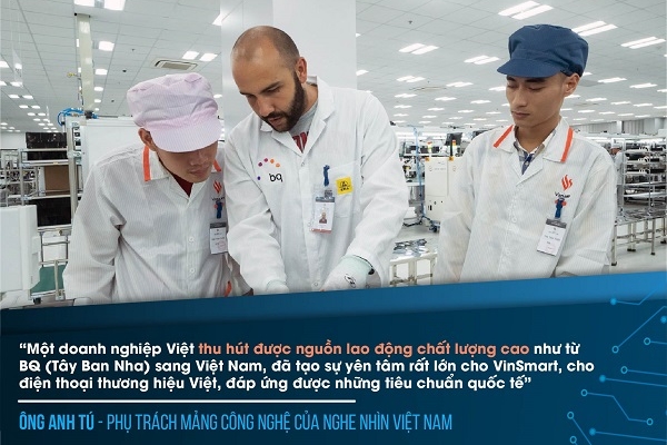 Chuyên gia công nghệ ấn tượng về điện thoại Vsmart Chuyên gia công nghệ ấn tượng về điện thoại Vsmart