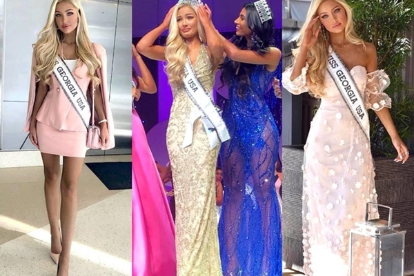 Thí sinh Hoa hậu Mỹ 2019 gây sốt với vẻ đẹp tựa như 'búp bê Barbie' Thí sinh Hoa hậu Mỹ 2019 gây sốt với vẻ đẹp tựa như 'búp bê Barbie'