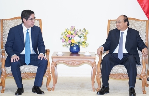 Thủ tướng tiếp nhà đầu tư Philippines lớn tại Việt Nam Thủ tướng tiếp nhà đầu tư Philippines lớn tại Việt Nam