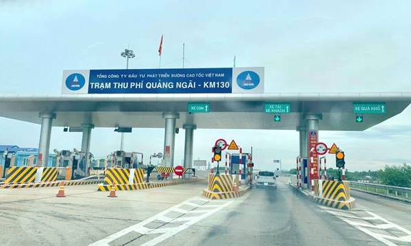VEC xin thu phí đoạn tuyến trên cao tốc Quảng Nam-Quảng Ngãi VEC xin thu phí đoạn tuyến trên cao tốc Quảng Nam-Quảng Ngãi