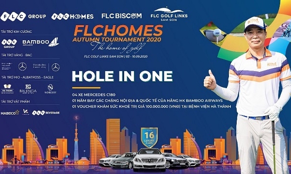 Lộ diện chủ nhân Giải Hole in One 10 tỷ đồng đầu tiên tại FLCHomes Autumn Tournament 2020