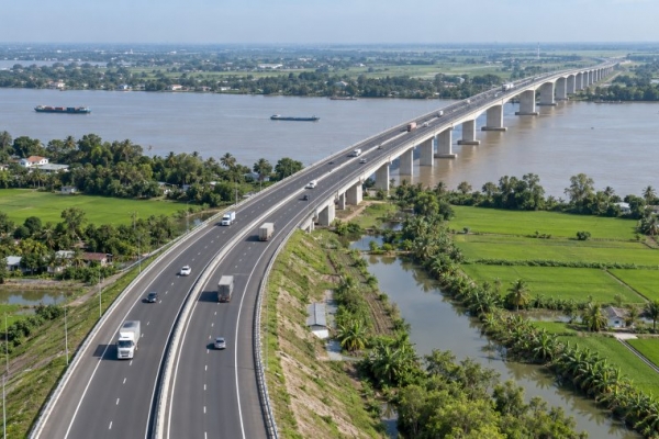 Đồng Tháp đặt mục tiêu mở thêm 124 km cao tốc đến năm 2030