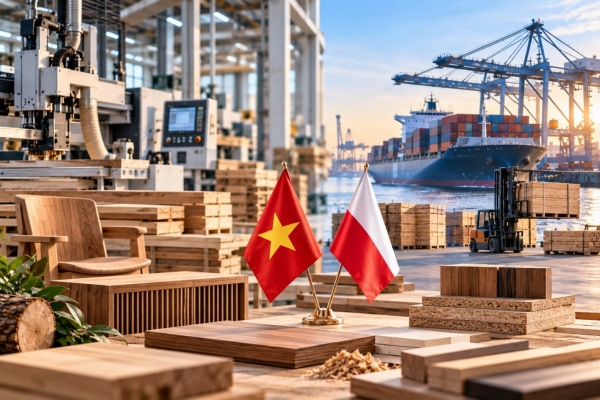 Việt Nam – Ba Lan: Bắt tay công nghệ, nâng cấp chuỗi giá trị ngành gỗ