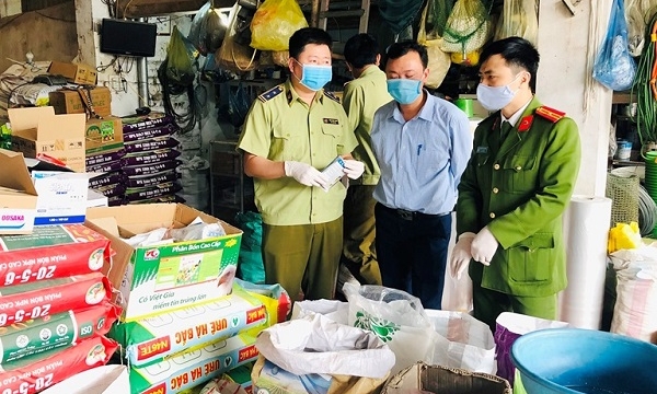 Vĩnh Phúc: Xử lý nghiêm sản xuất, kinh doanh phân bón, thuốc bảo vệ thực vật giả, kém chất lượng